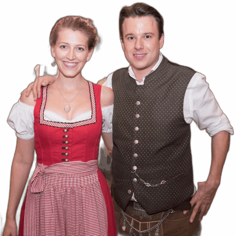 Julia und Florian Mascarello, Betriebsleitung des Dechbettener Hofs